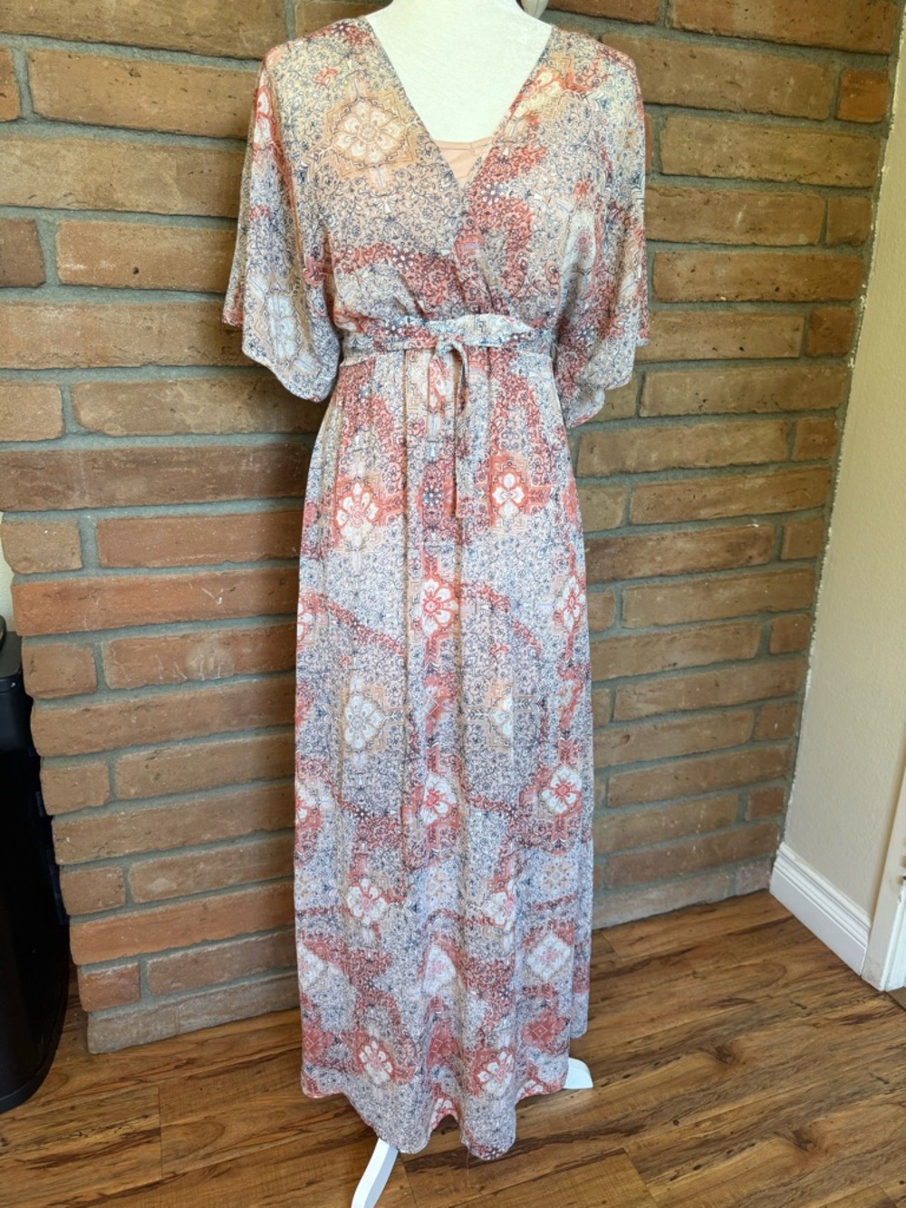 Boho Floral Maxi Dress